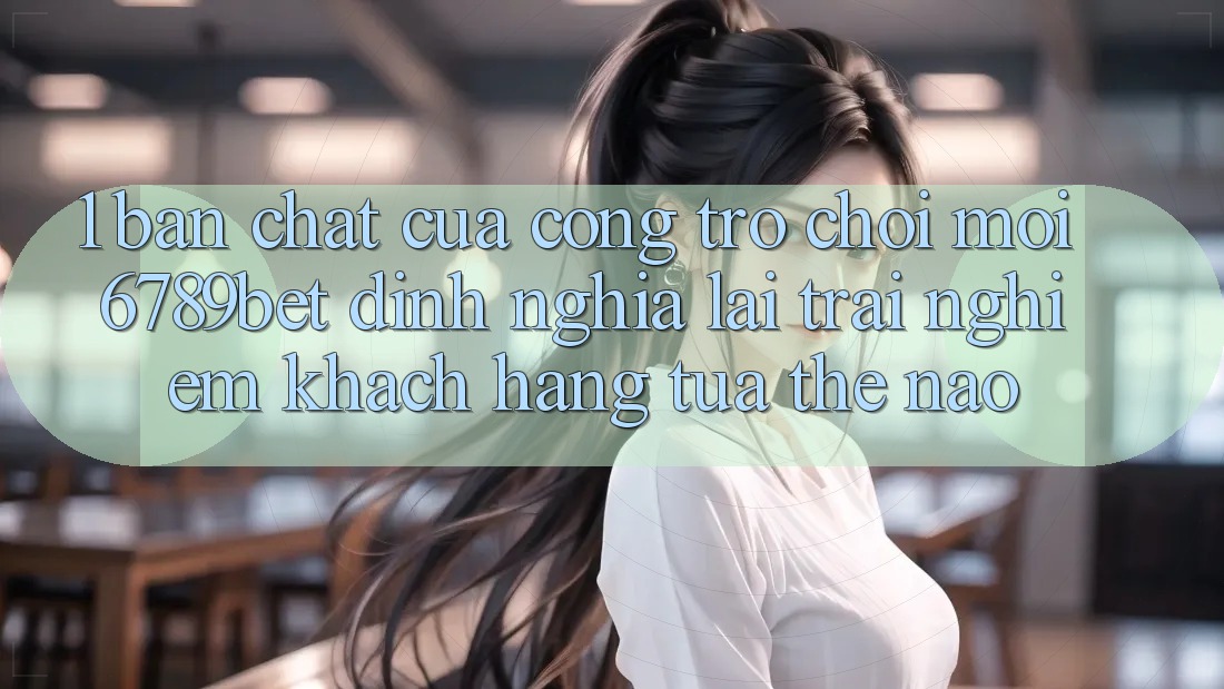1. Bản Chất Của “Cổng Trò chơi Mới”: 6789bet Định Nghĩa Lại Trải nghiệm Khách hàng Tựa Thế Nào?