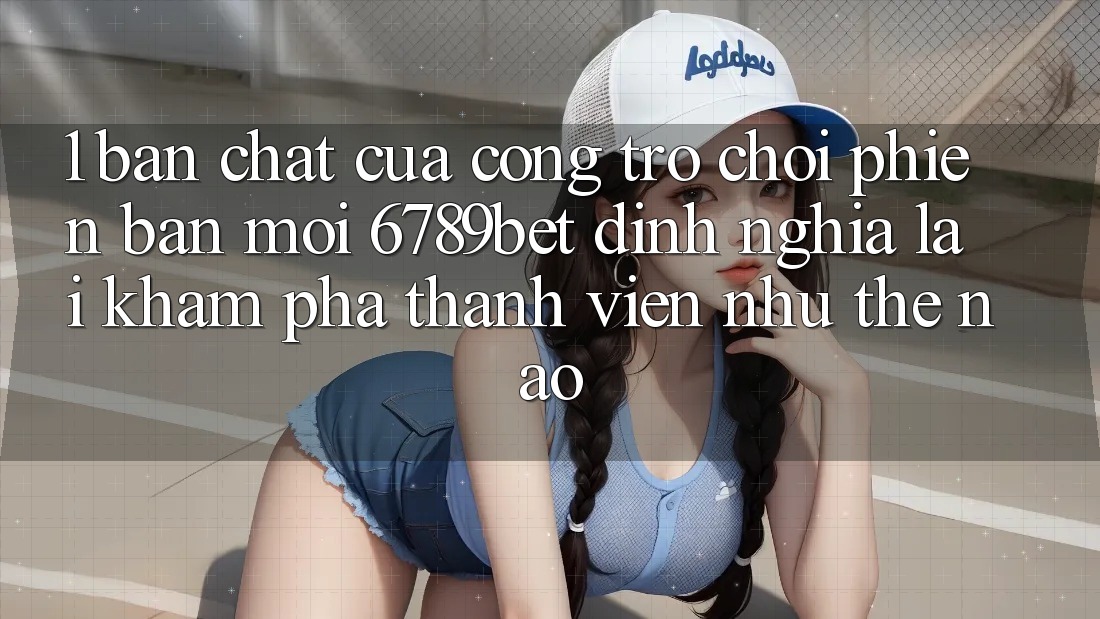 1. Bản Chất Của “Cổng Trò chơi Phiên bản mới”: 6789bet Định Nghĩa Lại Khám phá Thành viên Như Thế Nào? 1. Bản Chất Của “Cổng Trò chơi Phiên bản mới”: 6789bet Định Nghĩa Lại Khám phá Thành viên Như Thế Nào?