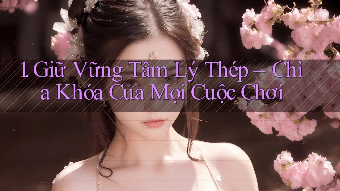 1. Giữ Vững Tâm Lý Thép – Chìa Khóa Của Mọi Cuộc Chơi 1. Giữ Vững Tâm Lý Thép – Chìa Khóa Của Mọi Cuộc Chơi