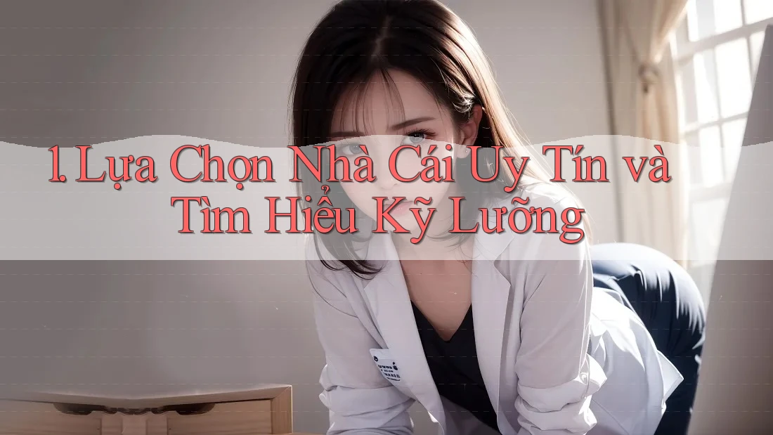 1. Lựa Chọn Nhà Cái Uy Tín và Tìm Hiểu Kỹ Lưỡng
