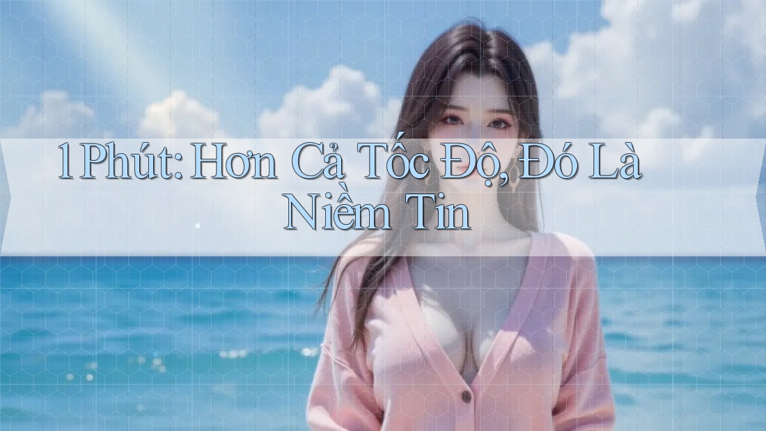 1 Phút: Hơn Cả Tốc Độ, Đó Là Niềm Tin