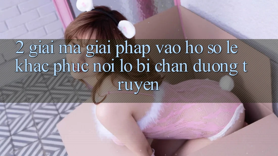 2. Giải Mã Giải Pháp “Vào hồ sơ Lẹ” - Khắc Phục Nỗi Lo Bị Chặn Đường Truyền
