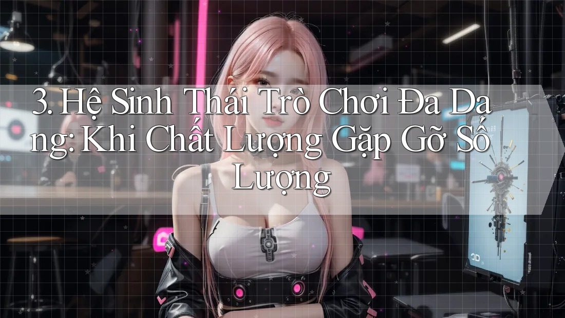 3. Hệ Sinh Thái Trò Chơi Đa Dạng: Khi Chất Lượng Gặp Gỡ Số Lượng 3. Hệ Sinh Thái Trò Chơi Đa Dạng: Khi Chất Lượng Gặp Gỡ Số Lượng