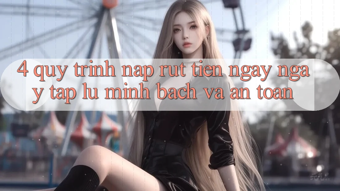 4. Quy Trình Nạp Rút Tiền: Ngay ngay tắp lự, Minh Bạch và An Toàn 4. Quy Trình Nạp Rút Tiền: Ngay ngay tắp lự, Minh Bạch và An Toàn