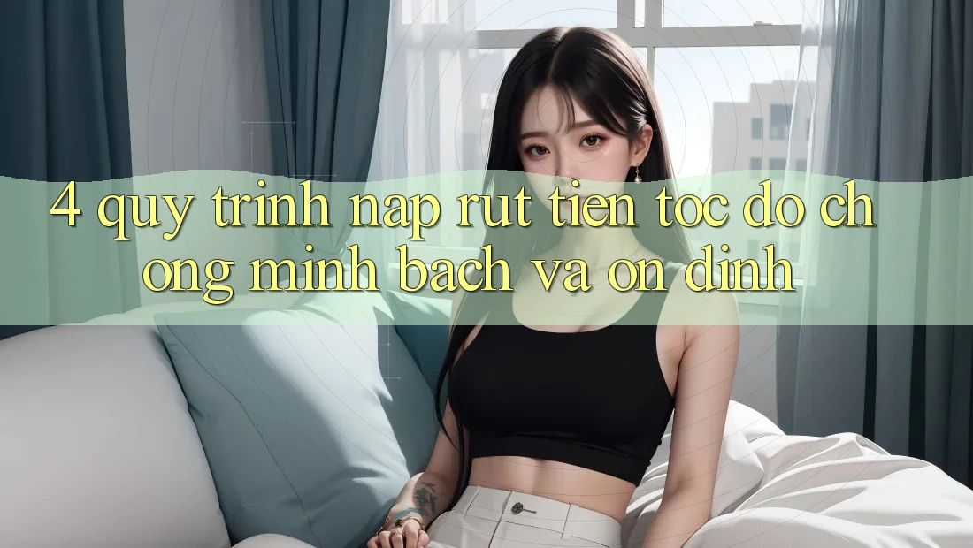 4. Quy Trình Nạp Rút Tiền: Tốc độ Chóng, Minh Bạch và Ổn định 4. Quy Trình Nạp Rút Tiền: Tốc độ Chóng, Minh Bạch và Ổn định