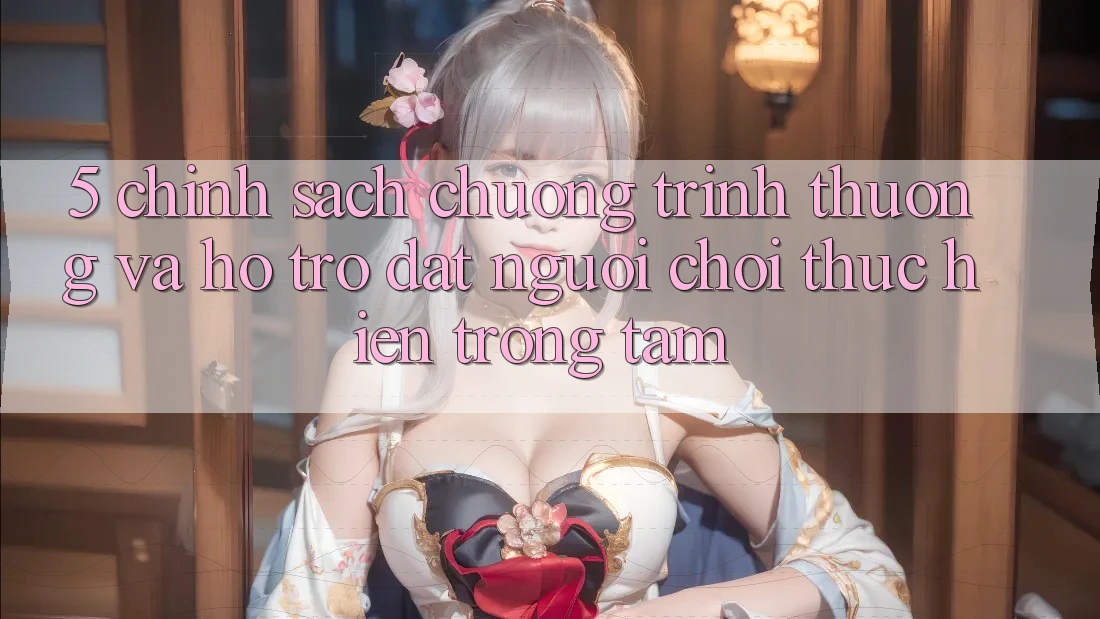 5. Chính Sách Chương trình thưởng Và Hỗ trợ: Đặt Người Chơi Thực hiện Trọng Tâm 5. Chính Sách Chương trình thưởng Và Hỗ trợ: Đặt Người Chơi Thực hiện Trọng Tâm