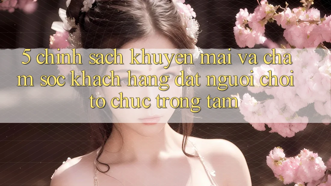 5. Chính Sách Khuyến Mãi Và Chăm Sóc Khách Hàng: Đặt Người Chơi Tổ chức Trọng Tâm