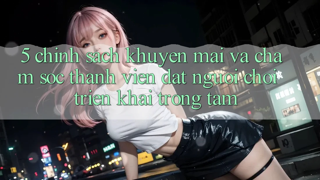 5. Chính Sách Khuyến Mãi Và Chăm Sóc Thành viên: Đặt Người Chơi Triển khai Trọng Tâm 5. Chính Sách Khuyến Mãi Và Chăm Sóc Thành viên: Đặt Người Chơi Triển khai Trọng Tâm