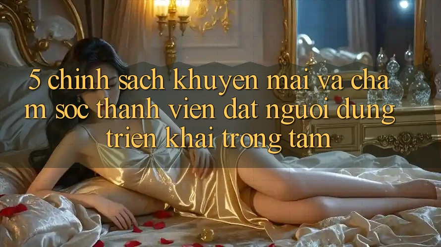 5. Chính Sách Khuyến Mãi Và Chăm Sóc Thành viên: Đặt Người dùng Triển khai Trọng Tâm