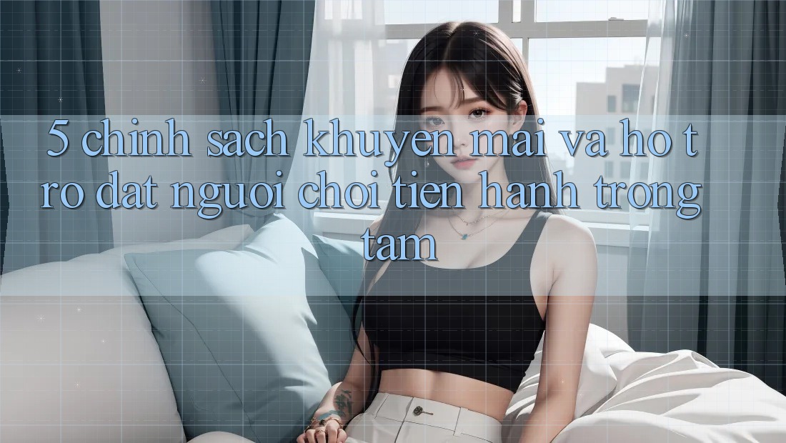 5. Chính sách Khuyến Mãi Và Hỗ trợ: Đặt Người Chơi Tiến hành Trọng Tâm