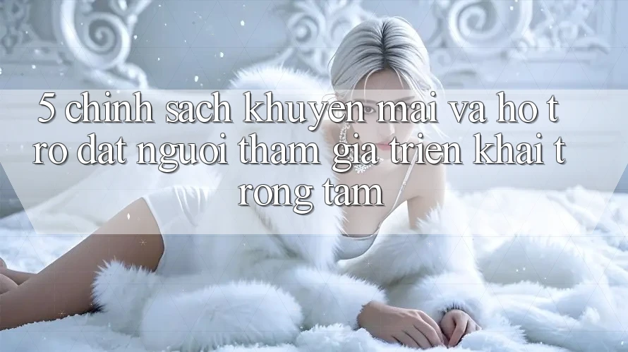5. Chính Sách Khuyến Mãi Và Hỗ trợ: Đặt Người tham gia Triển khai Trọng Tâm 5. Chính Sách Khuyến Mãi Và Hỗ trợ: Đặt Người tham gia Triển khai Trọng Tâm