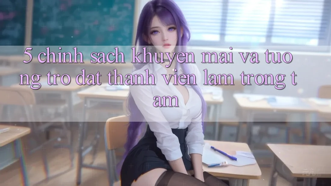 5. Chính Sách Khuyến Mãi Và Tương trợ: Đặt Thành viên Làm Trọng Tâm