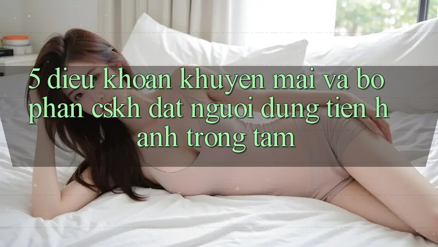 5. Điều khoản Khuyến Mãi Và Bộ phận CSKH: Đặt Người dùng Tiến hành Trọng Tâm