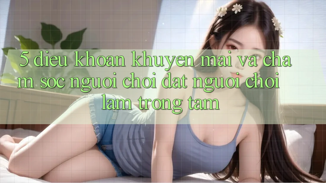 5. Điều khoản Khuyến Mãi Và Chăm sóc người chơi: Đặt Người Chơi Làm Trọng Tâm