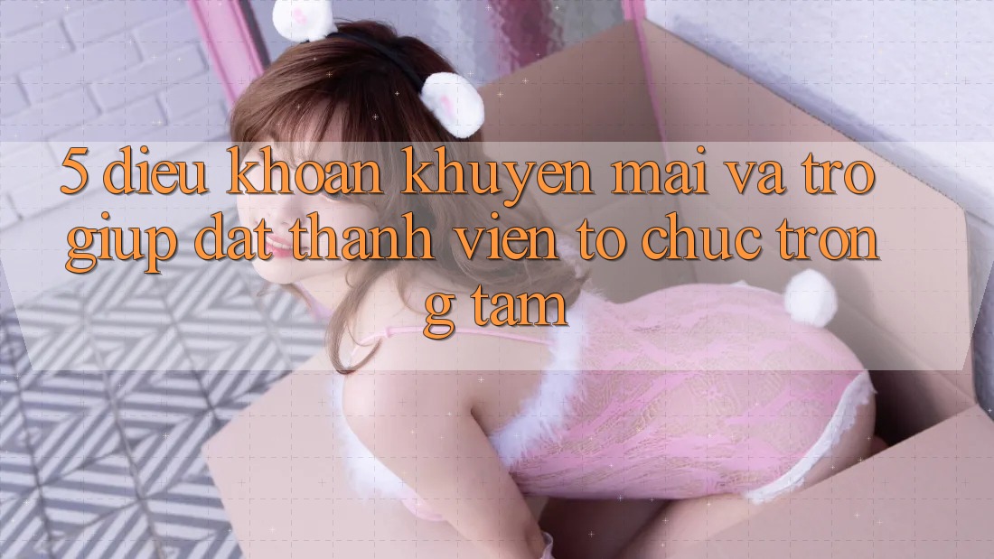 5. Điều khoản Khuyến Mãi Và Trợ giúp: Đặt Thành viên Tổ chức Trọng Tâm 5. Điều khoản Khuyến Mãi Và Trợ giúp: Đặt Thành viên Tổ chức Trọng Tâm