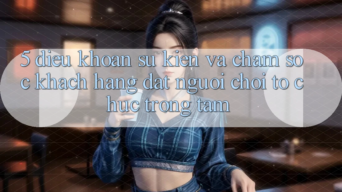 5. Điều khoản Sự kiện Và Chăm Sóc Khách Hàng: Đặt Người Chơi Tổ chức Trọng Tâm