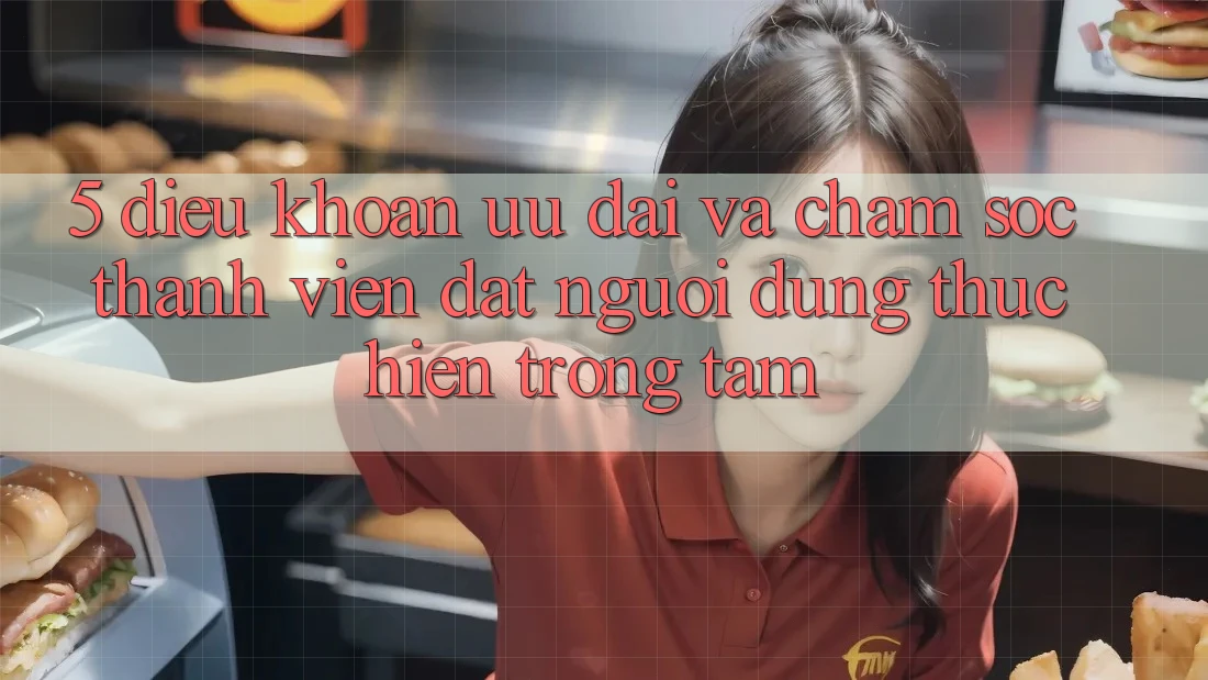 5. Điều khoản Ưu đãi Và Chăm Sóc Thành viên: Đặt Người dùng Thực hiện Trọng Tâm
