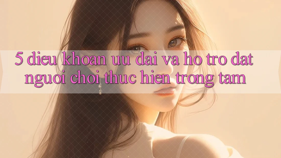 5. Điều khoản Ưu đãi Và Hỗ trợ: Đặt Người Chơi Thực hiện Trọng Tâm