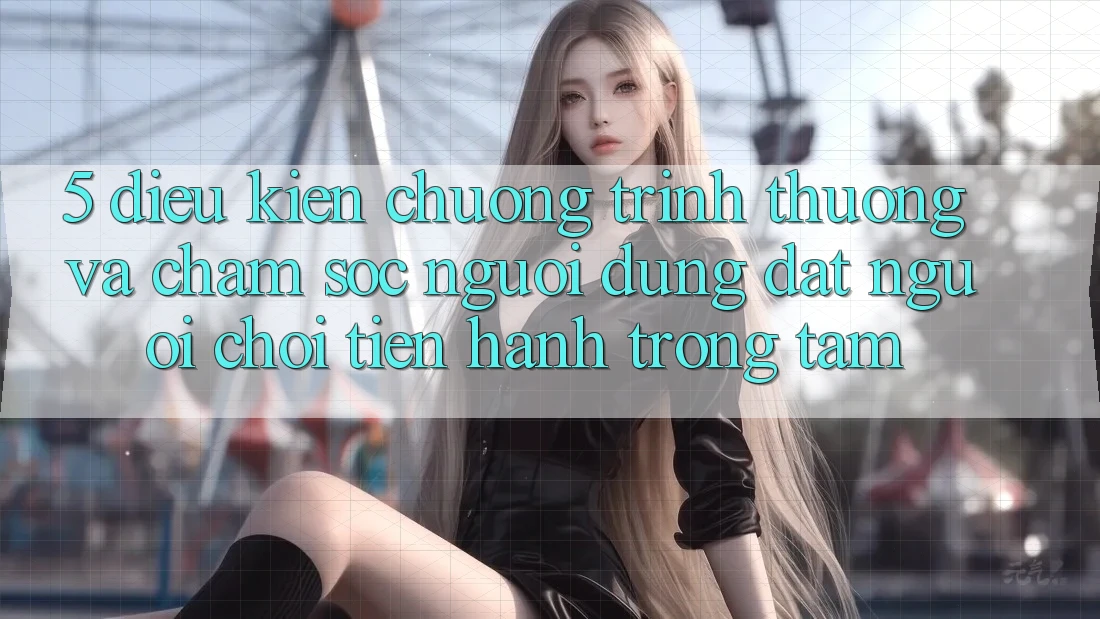 5. Điều kiện Chương trình thưởng Và Chăm Sóc Người dùng: Đặt Người Chơi Tiến hành Trọng Tâm