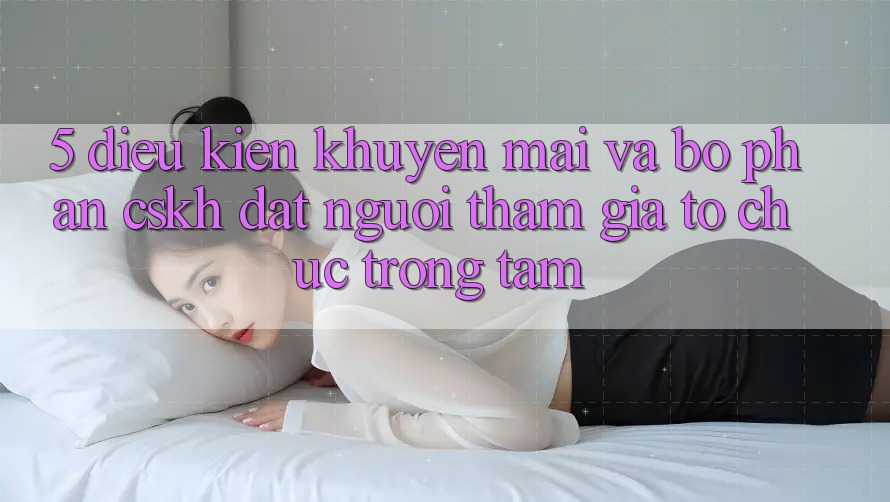 5. Điều kiện Khuyến mãi Và Bộ phận CSKH: Đặt Người tham gia Tổ chức Trọng Tâm 5. Điều kiện Khuyến mãi Và Bộ phận CSKH: Đặt Người tham gia Tổ chức Trọng Tâm