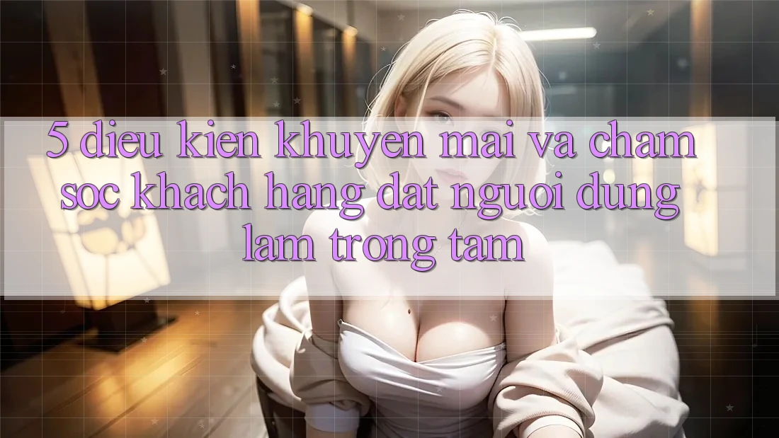 5. Điều kiện Khuyến Mãi Và Chăm Sóc Khách Hàng: Đặt Người dùng Làm Trọng Tâm 5. Điều kiện Khuyến Mãi Và Chăm Sóc Khách Hàng: Đặt Người dùng Làm Trọng Tâm