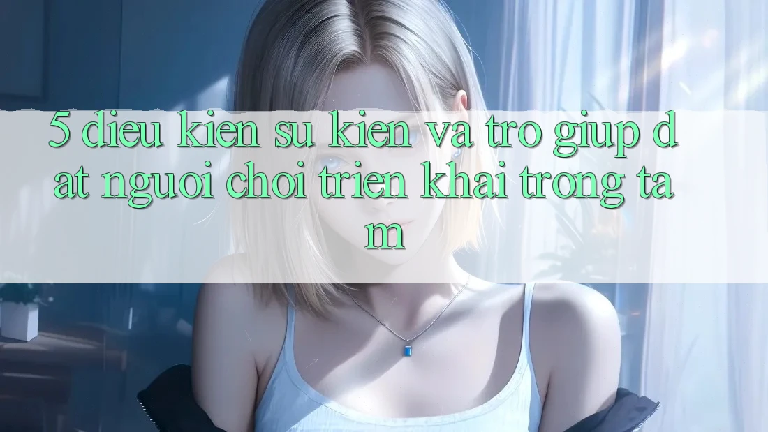 5. Điều kiện Sự kiện Và Trợ giúp: Đặt Người Chơi Triển khai Trọng Tâm