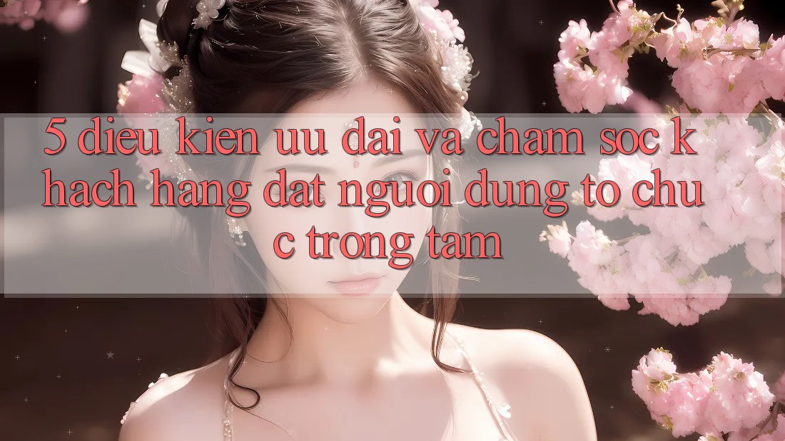 5. Điều kiện Ưu đãi Và Chăm Sóc Khách Hàng: Đặt Người dùng Tổ chức Trọng Tâm