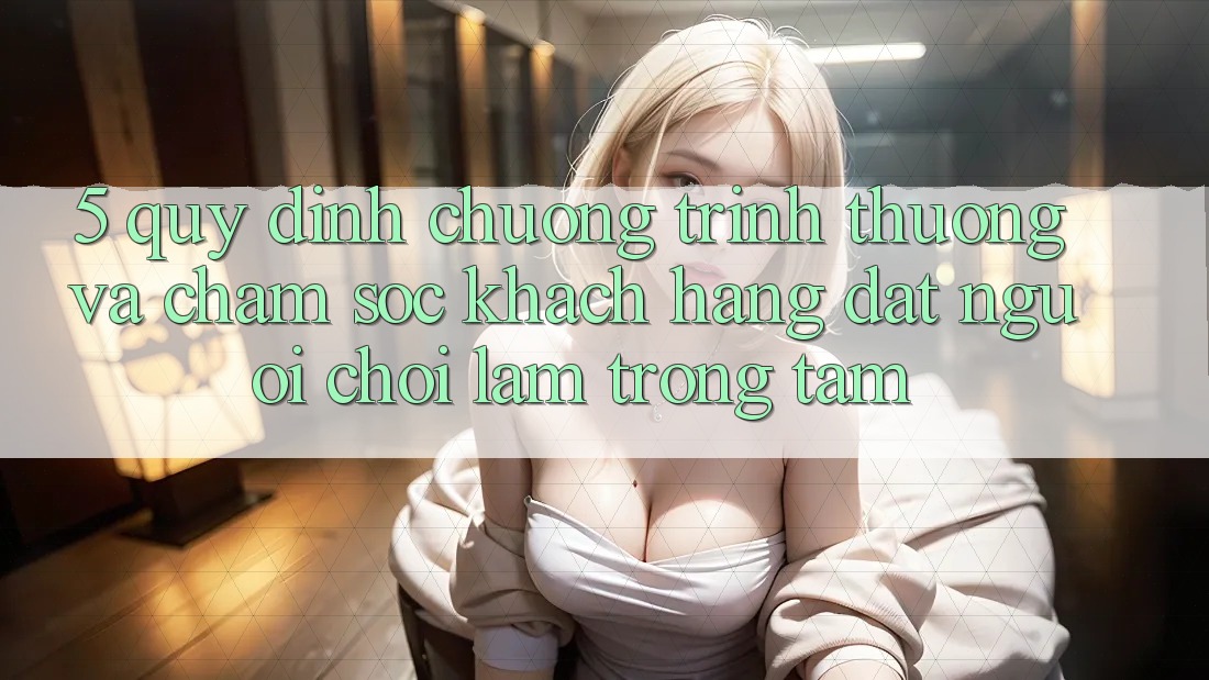 5. Quy định Chương trình thưởng Và Chăm Sóc Khách Hàng: Đặt Người Chơi Làm Trọng Tâm
