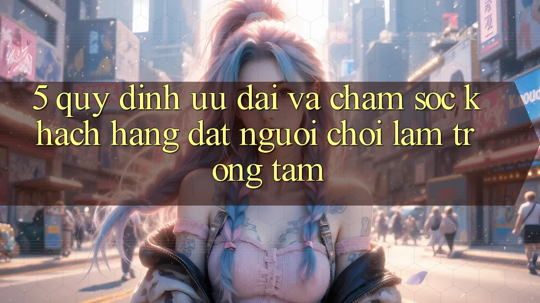 5. Quy định Ưu đãi Và Chăm Sóc Khách Hàng: Đặt Người Chơi Làm Trọng Tâm
