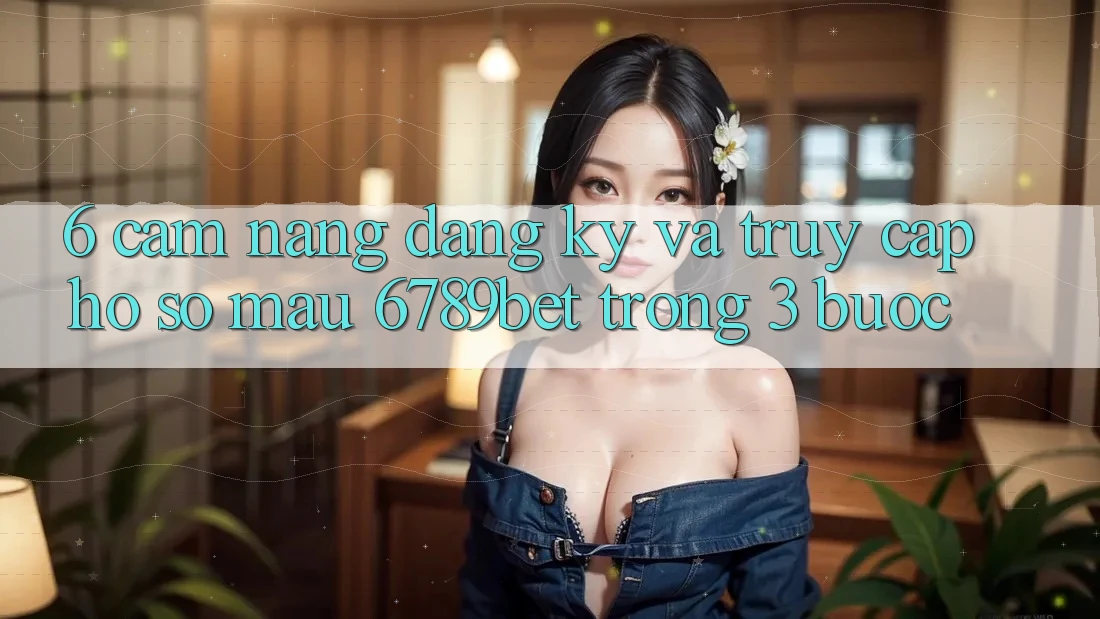 6. Cẩm nang Đăng Ký và Truy cập hồ sơ Mau 6789bet Trong 3 Bước