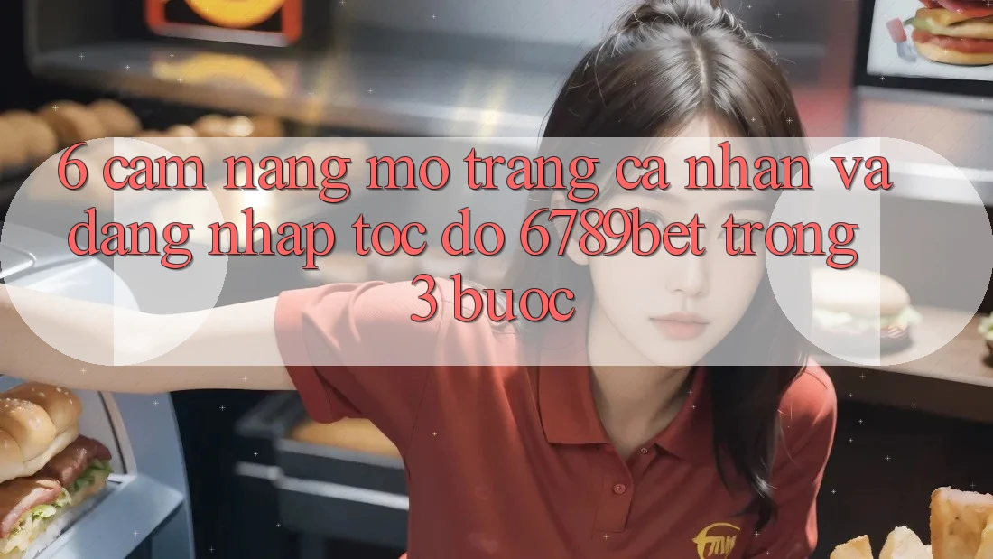 6. Cẩm nang Mở trang cá nhân và Đăng Nhập Tốc độ 6789bet Trong 3 Bước