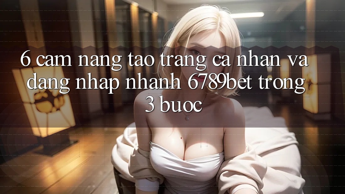 6. Cẩm nang Tạo trang cá nhân và Đăng Nhập Nhanh 6789bet Trong 3 Bước