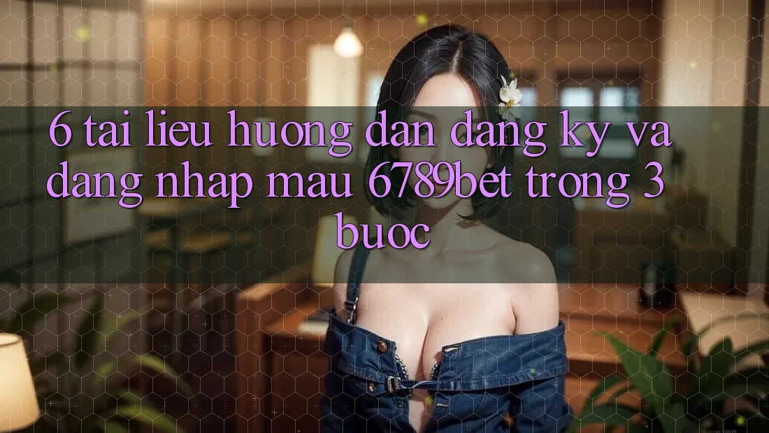 6. Tài liệu hướng dẫn Đăng Ký và Đăng Nhập Mau 6789bet Trong 3 Bước