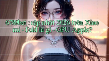 6789bet cập nhật 2026 trên Xiaomi   fold là gì   GPU Apple