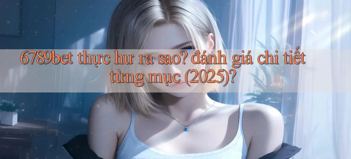 6789bet thực hư ra sao đánh giá chi tiết từng mục (2025)