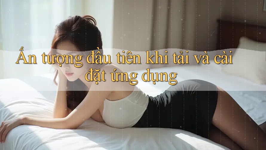 Ấn tượng đầu tiên khi tải và cài đặt ứng dụng
