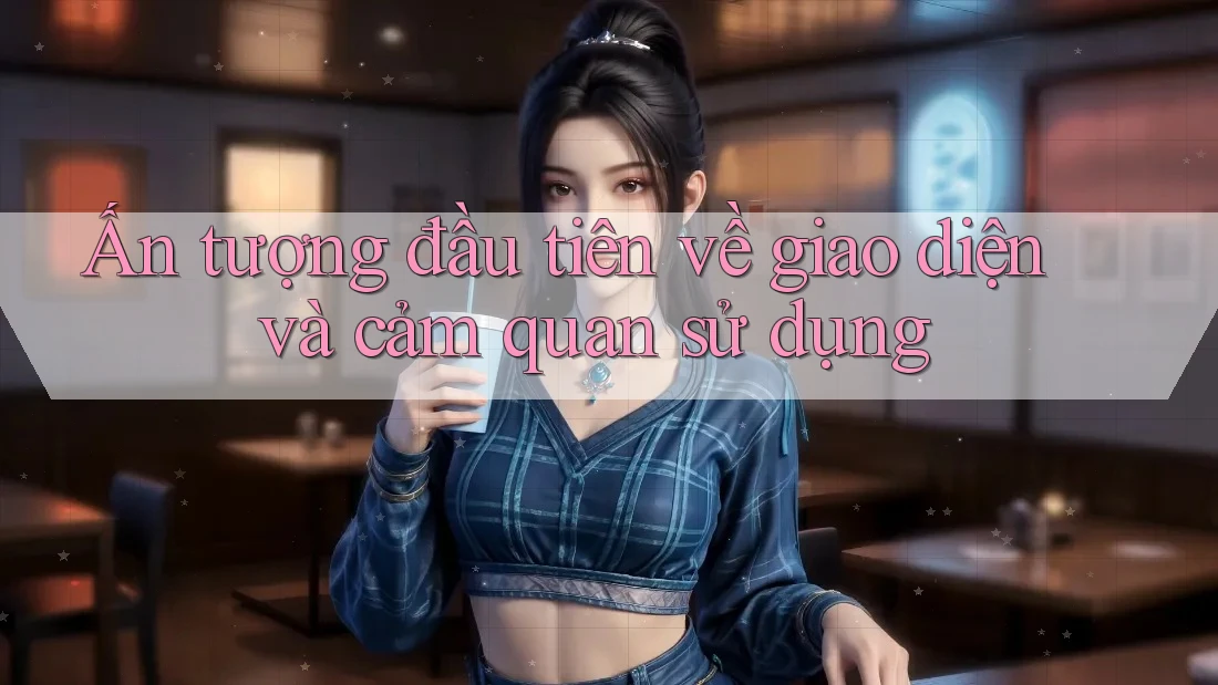 Ấn tượng đầu tiên về giao diện và cảm quan sử dụng