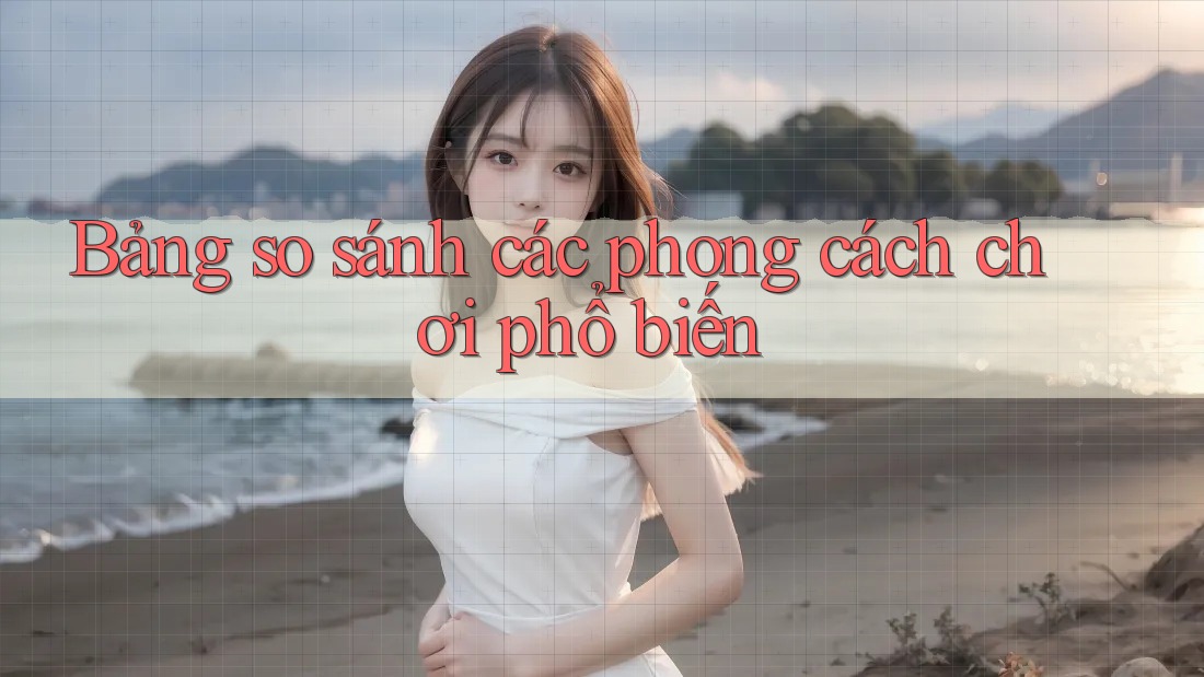 Bảng so sánh các phong cách chơi phổ biến Bảng so sánh các phong cách chơi phổ biến