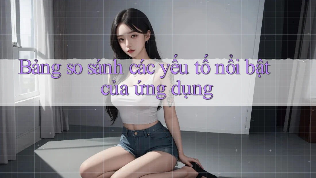 Bảng so sánh các yếu tố nổi bật của ứng dụng