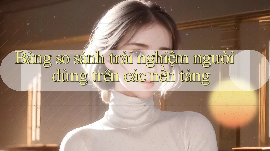 Bảng so sánh trải nghiệm người dùng trên các nền tảng