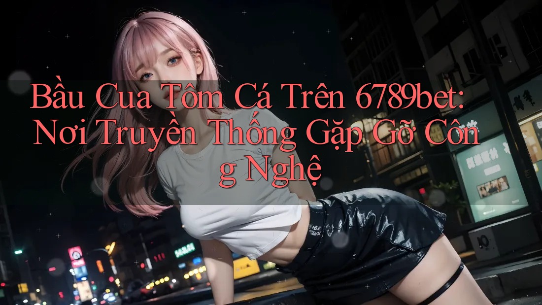 Bầu Cua Tôm Cá Trên 6789bet: Nơi Truyền Thống Gặp Gỡ Công Nghệ Bầu Cua Tôm Cá Trên 6789bet: Nơi Truyền Thống Gặp Gỡ Công Nghệ
