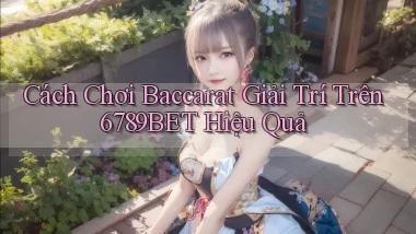 cách chơi baccarat giải trí trên 6789bet hiệu quả