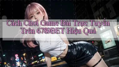 cách chơi game bài trực tuyến trên 6789bet hiệu quả