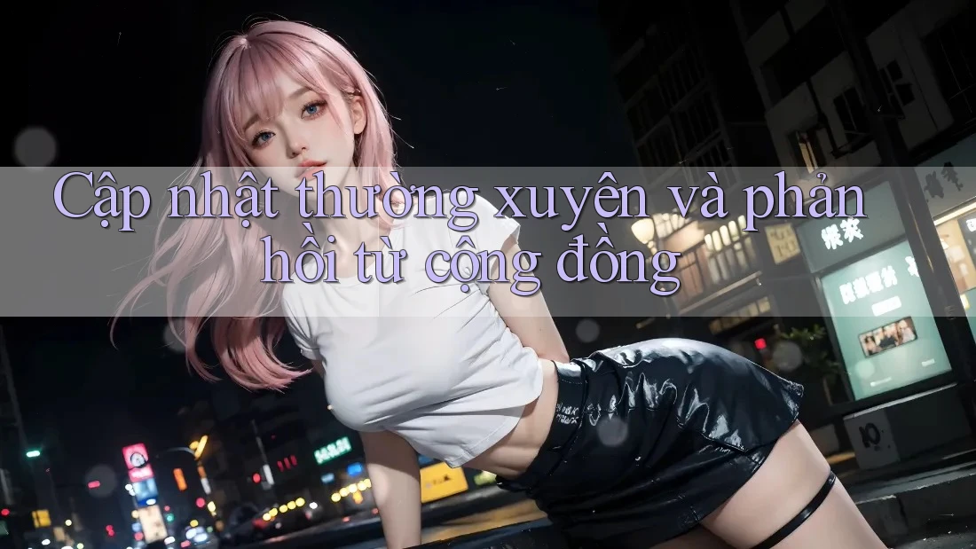 Cập nhật thường xuyên và phản hồi từ cộng đồng Cập nhật thường xuyên và phản hồi từ cộng đồng