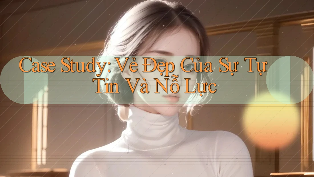 Case Study: Vẻ Đẹp Của Sự Tự Tin Và Nỗ Lực