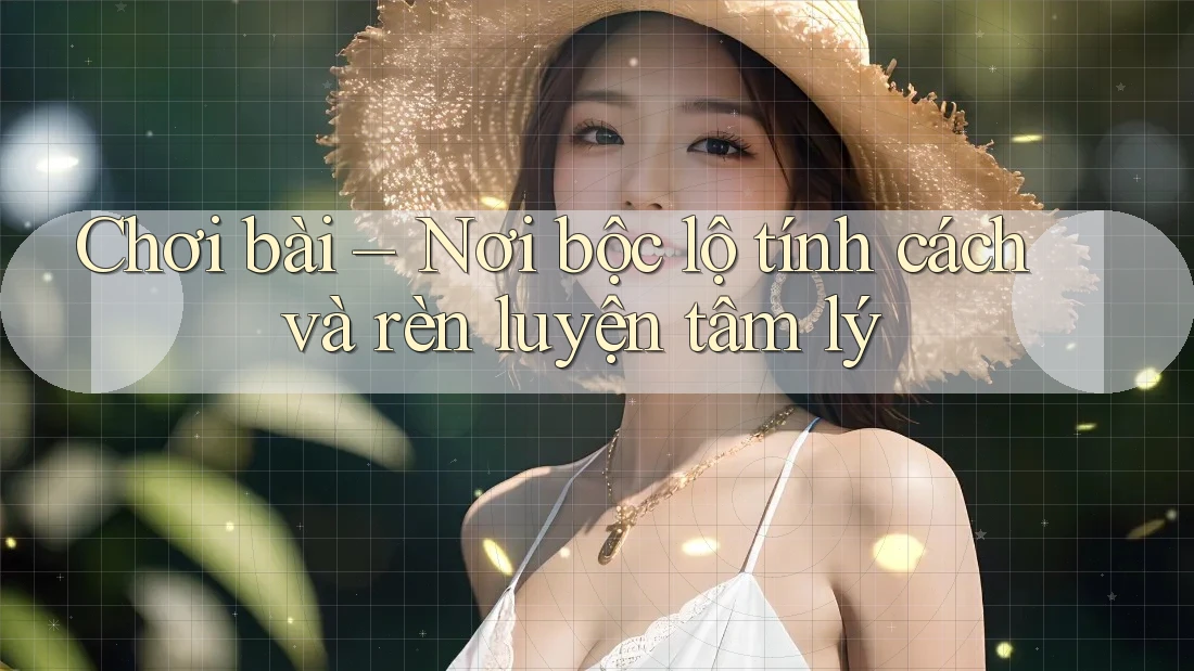Chơi bài – Nơi bộc lộ tính cách và rèn luyện tâm lý