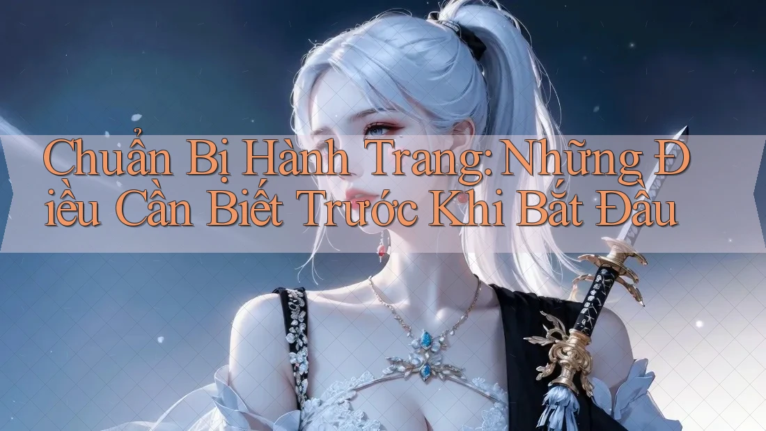 Chuẩn Bị Hành Trang: Những Điều Cần Biết Trước Khi Bắt Đầu
