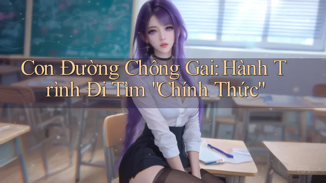 Con Đường Chông Gai: Hành Trình Đi Tìm “Chính Thức”