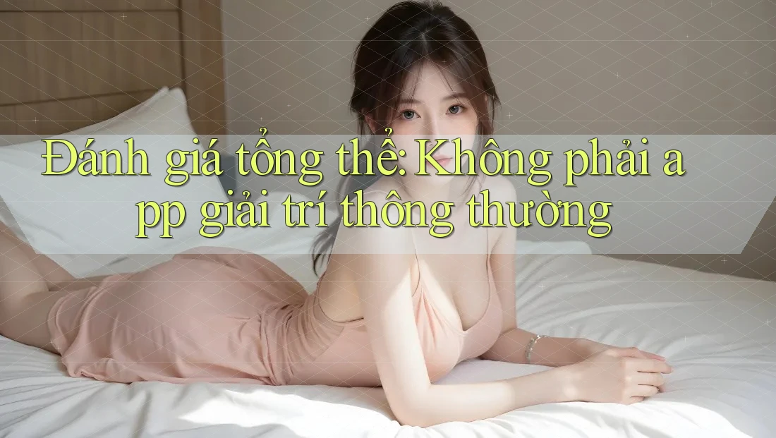 Đánh giá tổng thể: Không phải app giải trí thông thường Đánh giá tổng thể: Không phải app giải trí thông thường