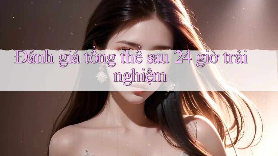 Đánh giá tổng thể sau 24 giờ trải nghiệm Đánh giá tổng thể sau 24 giờ trải nghiệm